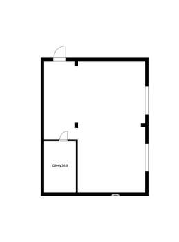 1-к квартира, вторичка, 49м2, 1/5 этаж