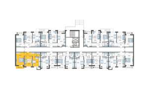 2-к квартира, вторичка, 52м2, 1/12 этаж