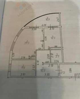 2-к квартира, вторичка, 64м2, 14/16 этаж
