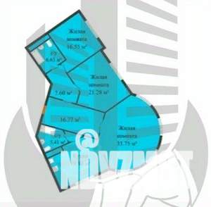 3-к квартира, вторичка, 127м2, 4/22 этаж