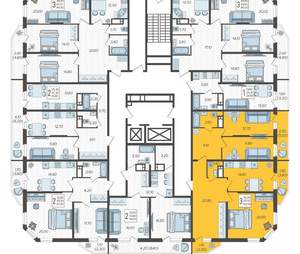 3-к квартира, вторичка, 103м2, 11/16 этаж
