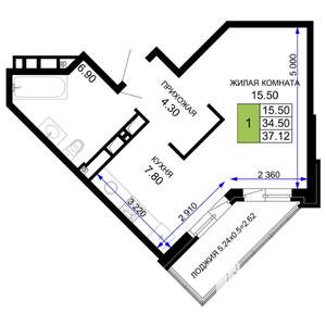 Фото квартиры на продажу (1)