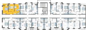 2-к квартира, вторичка, 50м2, 17/19 этаж