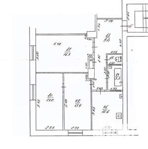 3-к квартира, вторичка, 70м2, 3/5 этаж