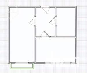 1-к квартира, вторичка, 37м2, 4/5 этаж