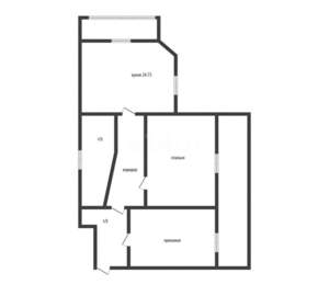 2-к квартира, вторичка, 98м2, 6/7 этаж