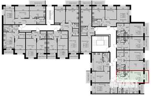 Студия квартира, строящийся дом, 26м2, 2/3 этаж