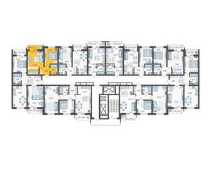 1-к квартира, вторичка, 37м2, 21/23 этаж