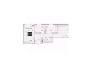 3-к квартира, вторичка, 78м2, 3/18 этаж