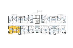 2-к квартира, вторичка, 52м2, 1/16 этаж
