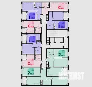2-к квартира, вторичка, 58м2, 7/18 этаж