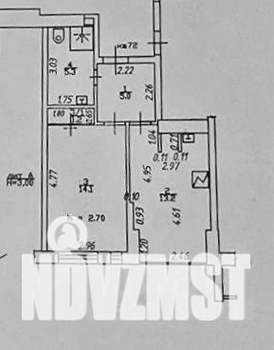 1-к квартира, вторичка, 39м2, 8/24 этаж
