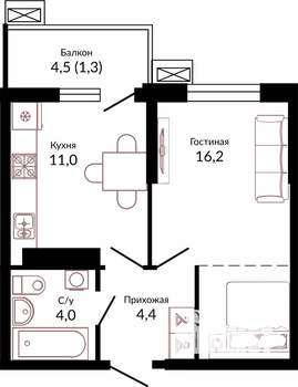 Фото квартиры на продажу (1)
