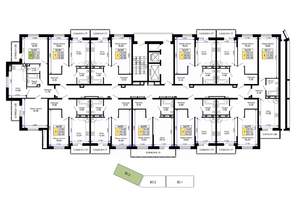 1-к квартира, вторичка, 47м2, 6/15 этаж