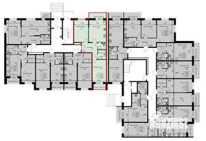 2-к квартира, строящийся дом, 64м2, 1/3 этаж