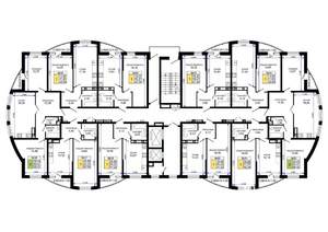 1-к квартира, вторичка, 43м2, 4/19 этаж