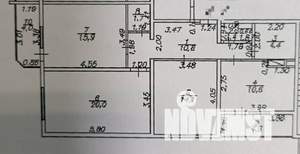 3-к квартира, вторичка, 88м2, 12/19 этаж