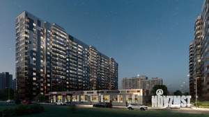 1-к квартира, вторичка, 42м2, 3/16 этаж
