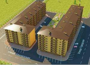 1-к квартира, вторичка, 40м2, 6/6 этаж