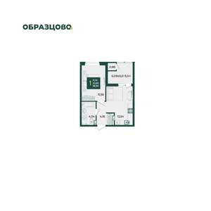 1-к квартира, вторичка, 37м2, 3/18 этаж