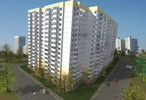 1-к квартира, вторичка, 39м2, 9/16 этаж