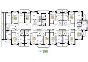 2-к квартира, вторичка, 67м2, 13/19 этаж