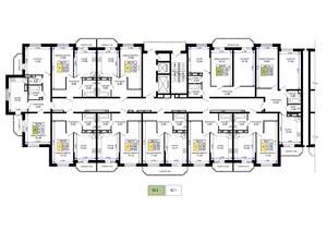 1-к квартира, вторичка, 45м2, 3/19 этаж