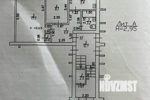 2-к квартира, вторичка, 62м2, 1/1 этаж