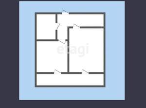 1-к квартира, вторичка, 37м2, 17/19 этаж