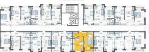 1-к квартира, вторичка, 38м2, 5/12 этаж