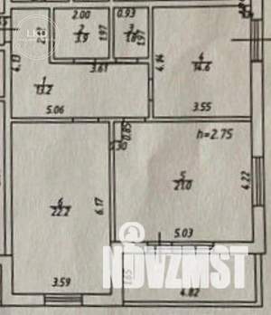 2-к квартира, вторичка, 77м2, 4/10 этаж