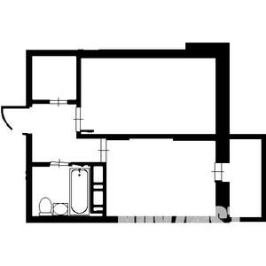 1-к квартира, вторичка, 35м2, 17/19 этаж