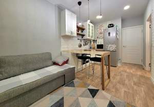Студия квартира, вторичка, 27м2, 1/16 этаж