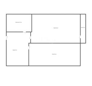 1-к квартира, вторичка, 43м2, 10/17 этаж