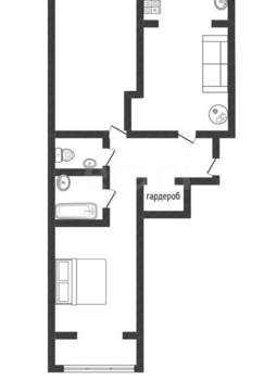 2-к квартира, вторичка, 65м2, 14/22 этаж