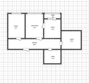 3-к квартира, вторичка, 66м2, 17/20 этаж