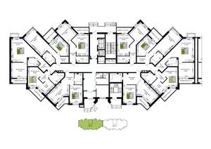 1-к квартира, вторичка, 47м2, 1/12 этаж