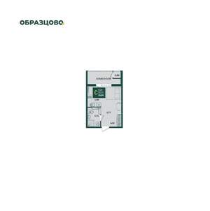 Студия квартира, вторичка, 27м2, 18/18 этаж