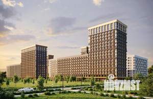 1-к квартира, строящийся дом, 37м2, 16/18 этаж