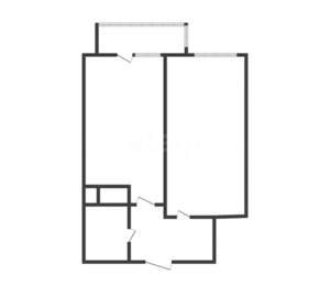 1-к квартира, вторичка, 37м2, 20/20 этаж