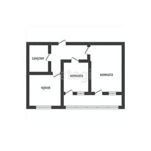 2-к квартира, вторичка, 50м2, 3/20 этаж