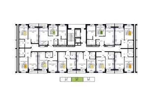 1-к квартира, вторичка, 36м2, 2/16 этаж