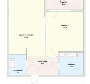1-к квартира, вторичка, 31м2, 10/16 этаж