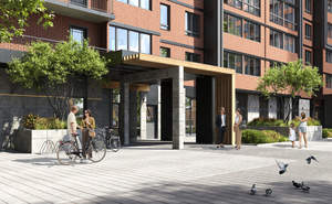 1-к квартира, строящийся дом, 42м2, 6/24 этаж