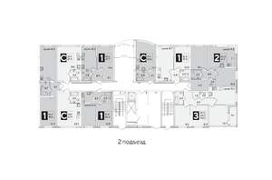 1-к квартира, вторичка, 45м2, 1/16 этаж