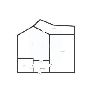 1-к квартира, вторичка, 45м2, 14/19 этаж