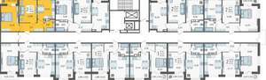 2-к квартира, вторичка, 50м2, 11/12 этаж