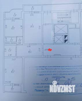 2-к квартира, вторичка, 67м2, 9/16 этаж