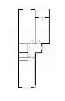 2-к квартира, вторичка, 63м2, 9/16 этаж