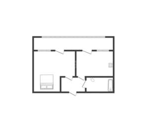 1-к квартира, вторичка, 38м2, 16/17 этаж